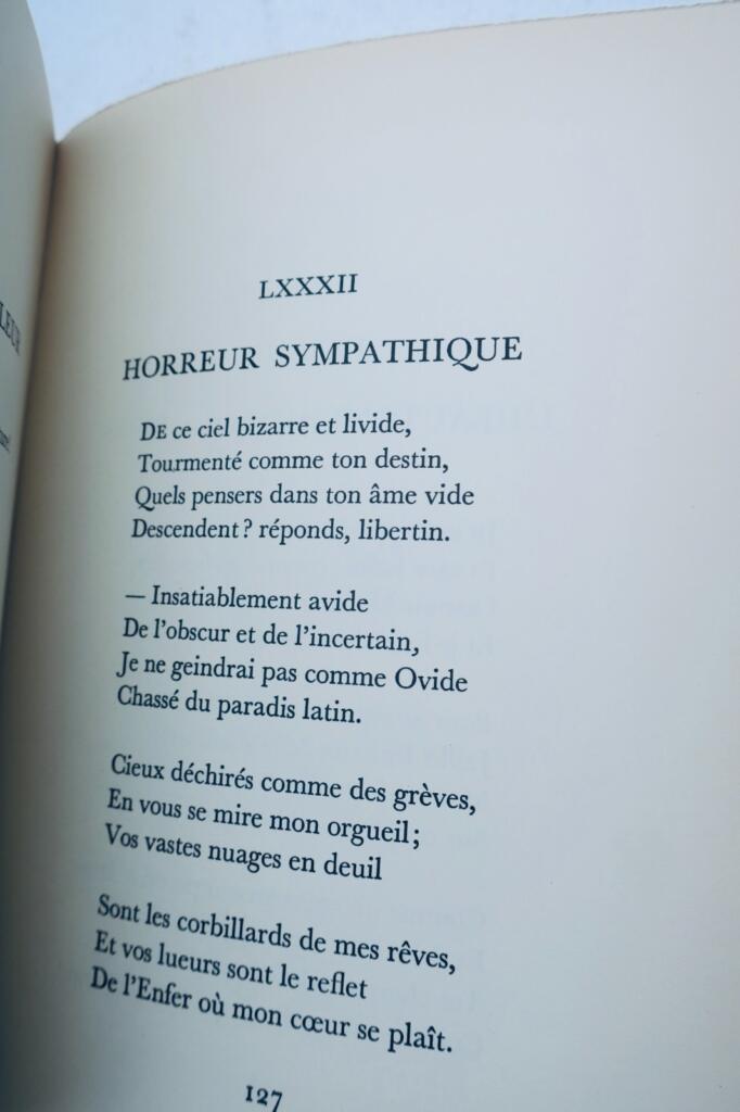 Baudelaire Les Fleurs Du Mal – Ilustrations de Collot 1950