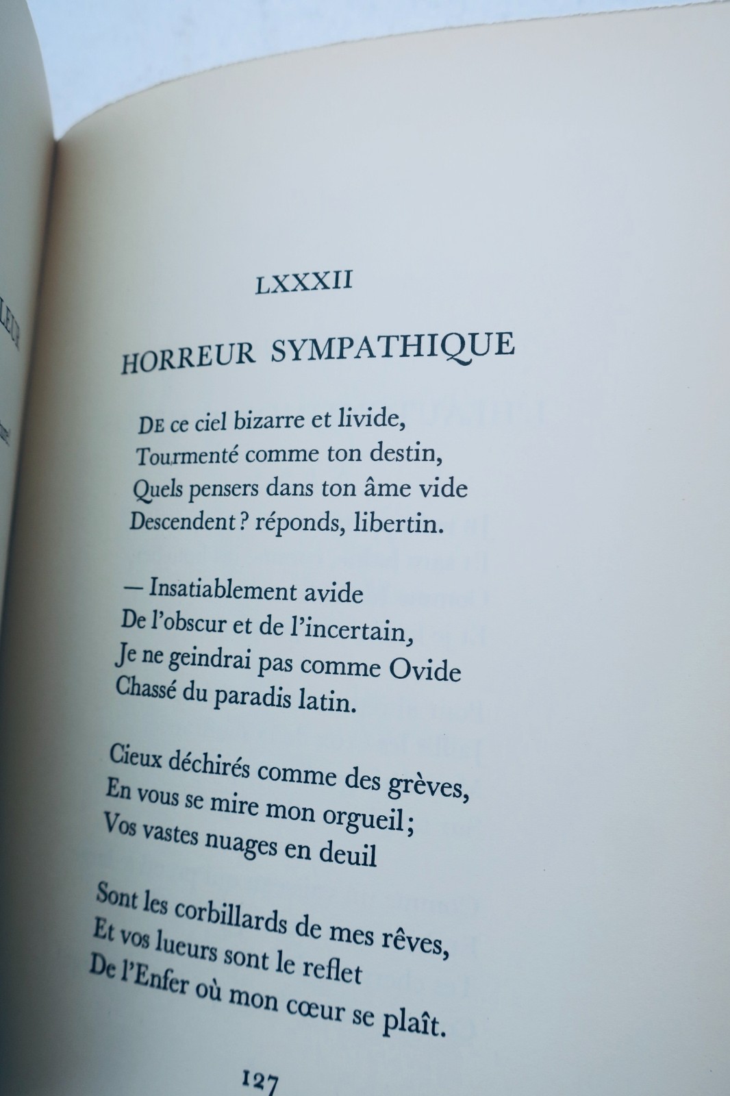Baudelaire *Les Fleurs du Mal* – Illustrations by Collot, 1950