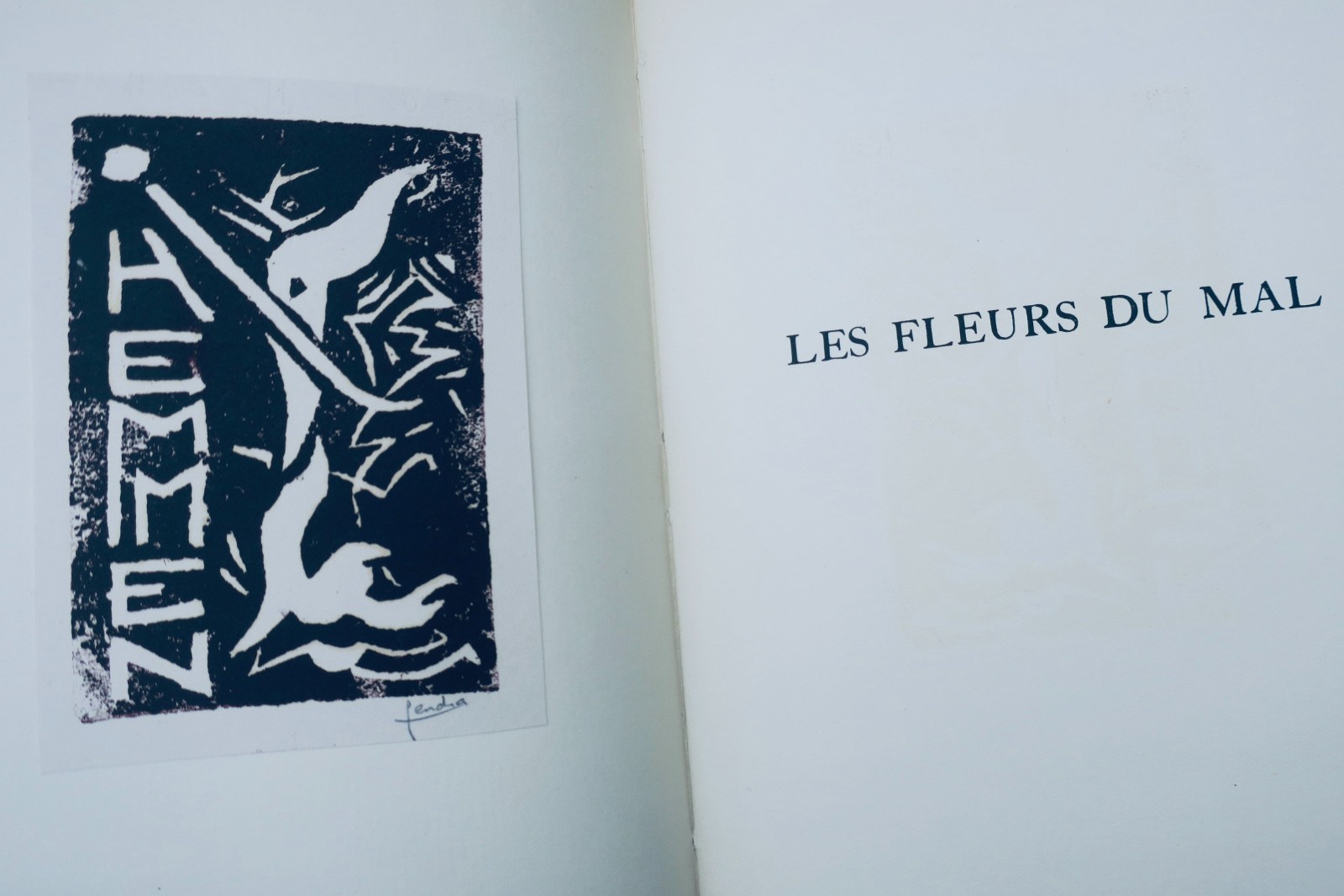 Baudelaire *Les Fleurs du Mal* – Illustrations by Collot, 1950