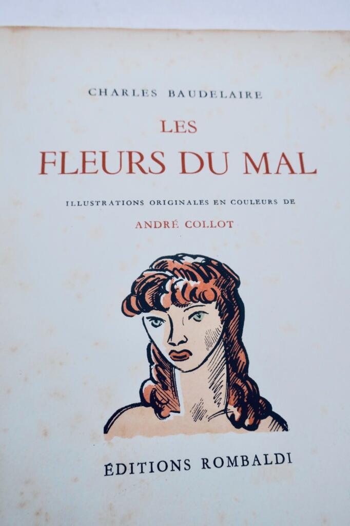 Baudelaire Les Fleurs Du Mal – Ilustrations de Collot 1950