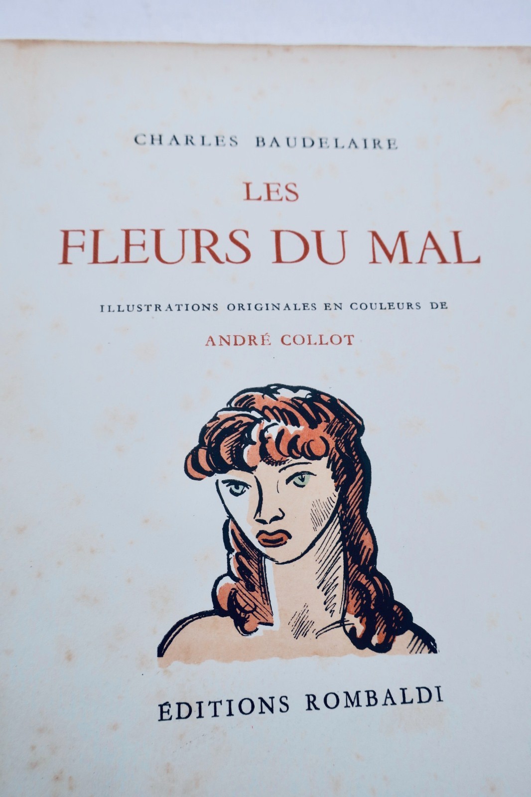 Baudelaires „Die Blumen des Bösen“ – Illustrationen von Collot, 1950