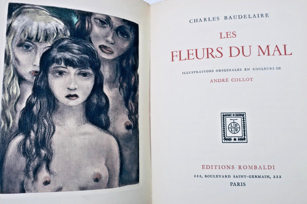 Baudelaire Les Fleurs Du Mal – Ilustrations de Collot 1950