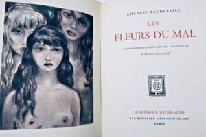 Baudelaire Les Fleurs du Mal – Illustrations by Collot, 1950