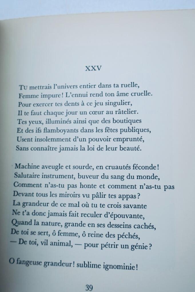 Baudelaire Les Fleurs Du Mal – Ilustrations de Collot 1950