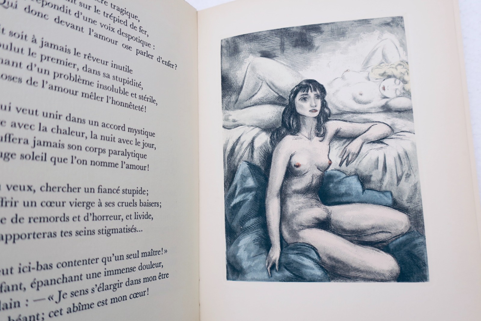 Baudelaire *Les Fleurs du Mal* – Illustrations by Collot, 1950