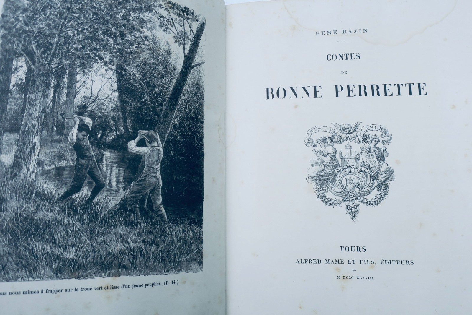bazin CONTES DE BONNE PERRETTE 1898 – Image 3