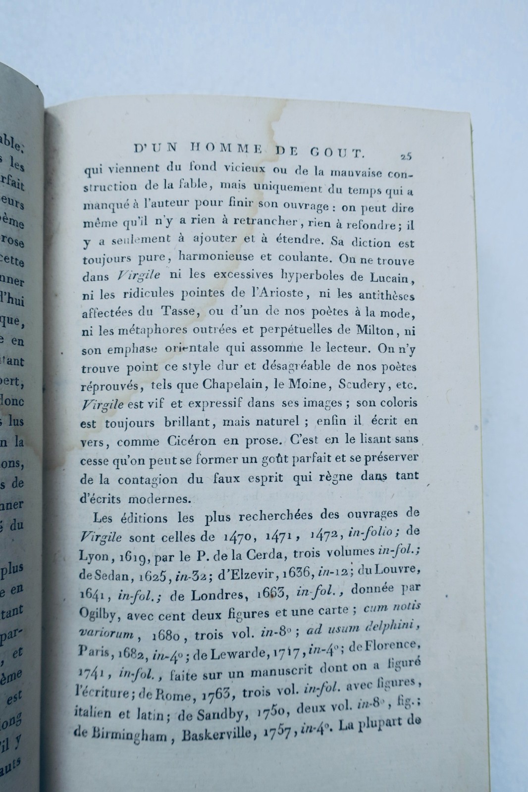 Bibliothek eines Mannes von Geschmack oder Literaturspiegel 1798