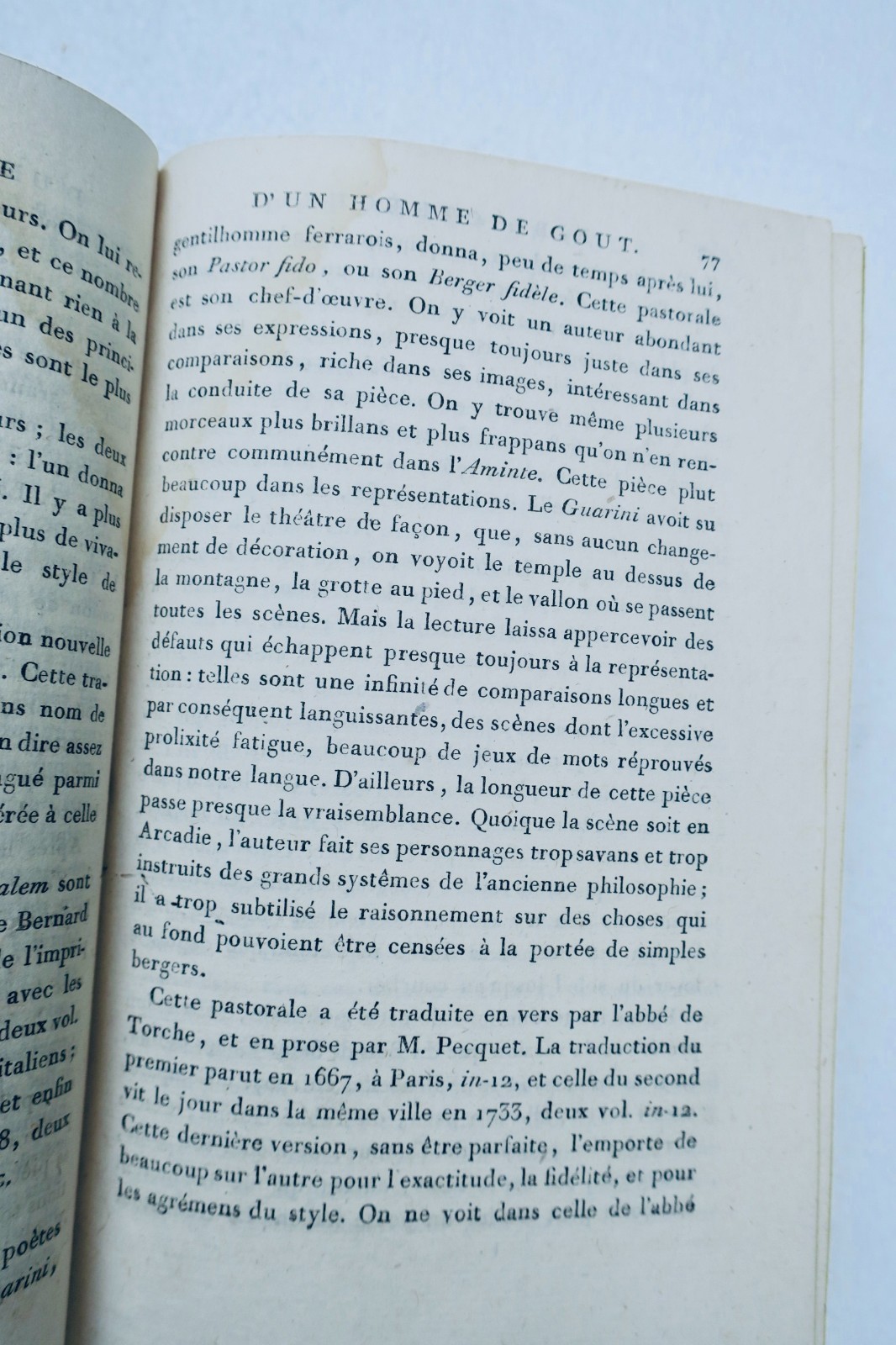 Bibliothek eines Mannes von Geschmack oder Literaturspiegel 1798