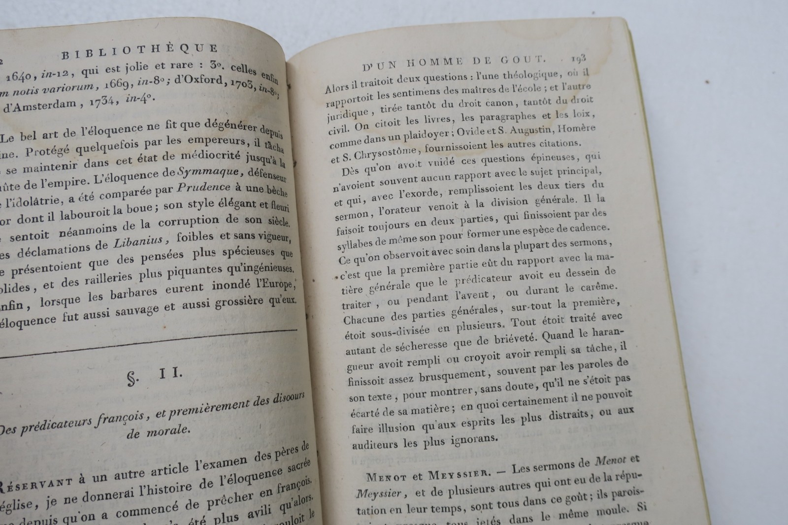 Bibliothek eines Mannes von Geschmack oder Literaturspiegel 1798