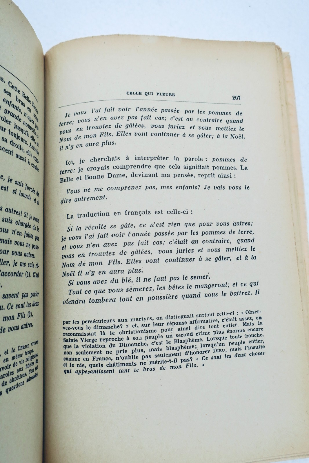 BLOY LEON Celle Qui Pleure (Notre Dame De La Salette) 1945 – Image 6