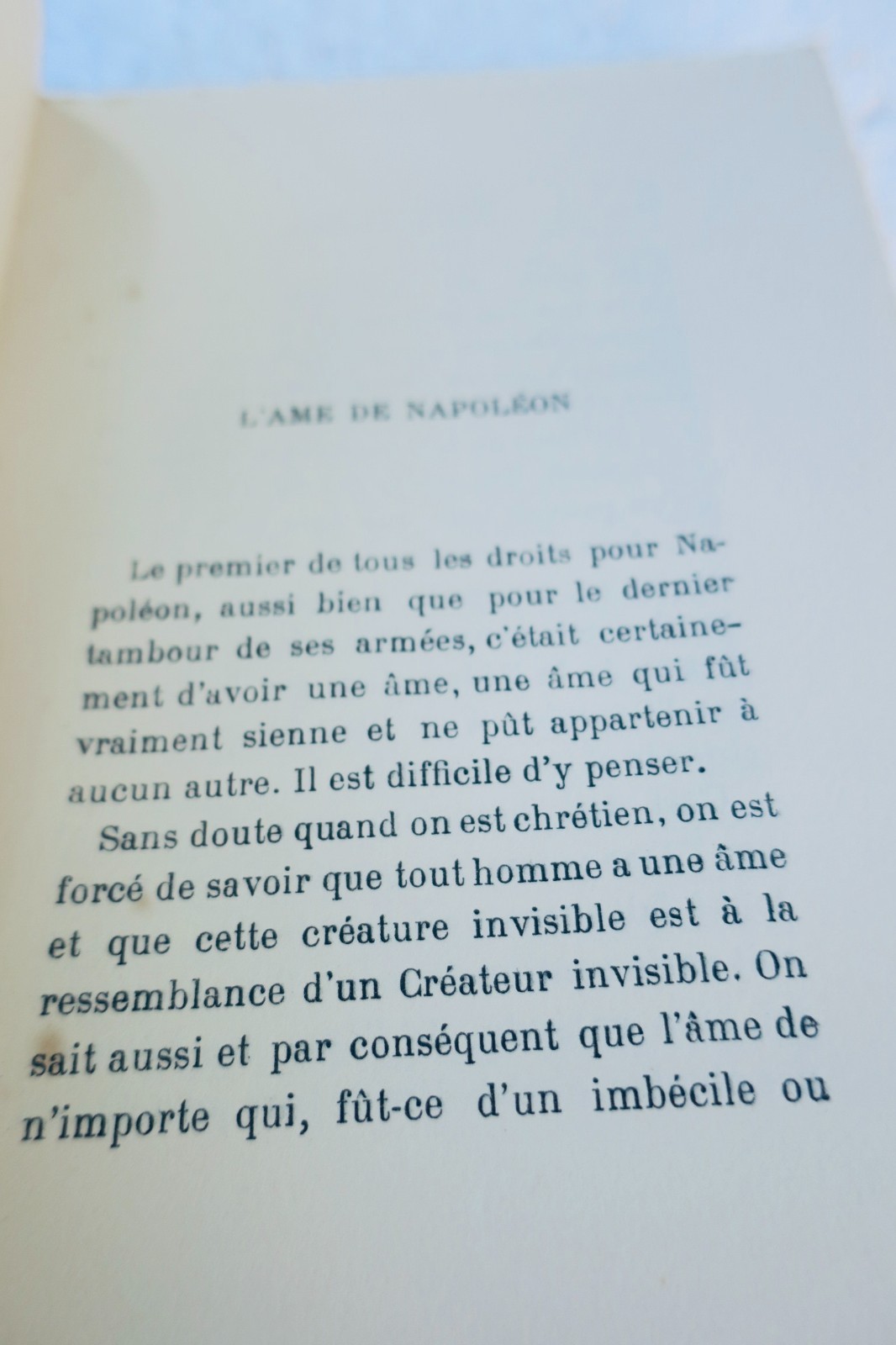 BLOY (Léon). L’âme de Napoléon. Paris Mercure de France 1912 - La Librairie Antique