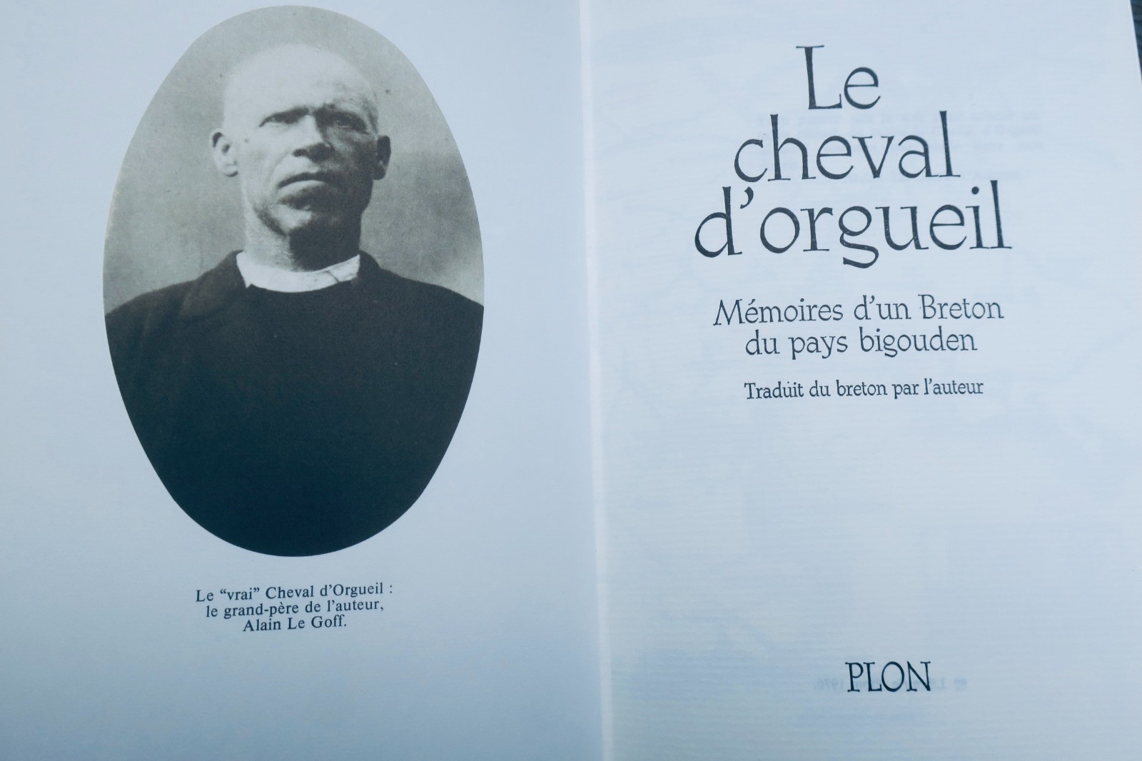 bretagne Per Jakez Le cheval d'orgueil. Mémoires d'un Breton du pays bigouden – Image 7