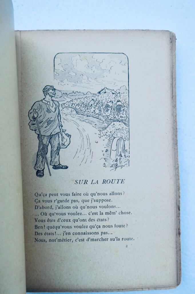 BRUANT (Aristide) borgex Sur la route – Chansons et Monologues