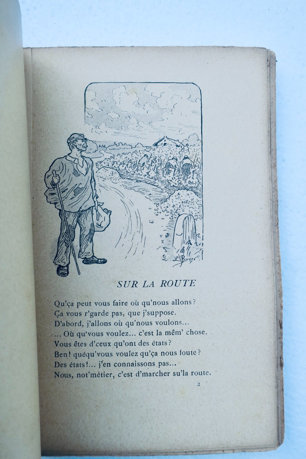 BRUANT (Aristide) borgex Sur la route - Chansons et Monologues – Image 8