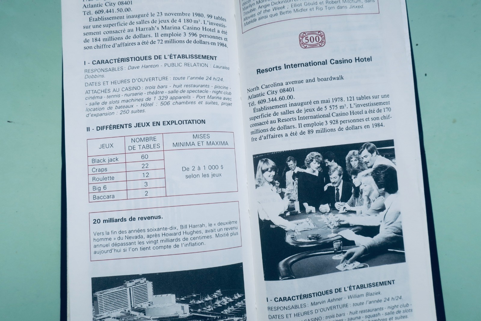 casino 1987 petit guide de poche des casinos - La Librairie Antique