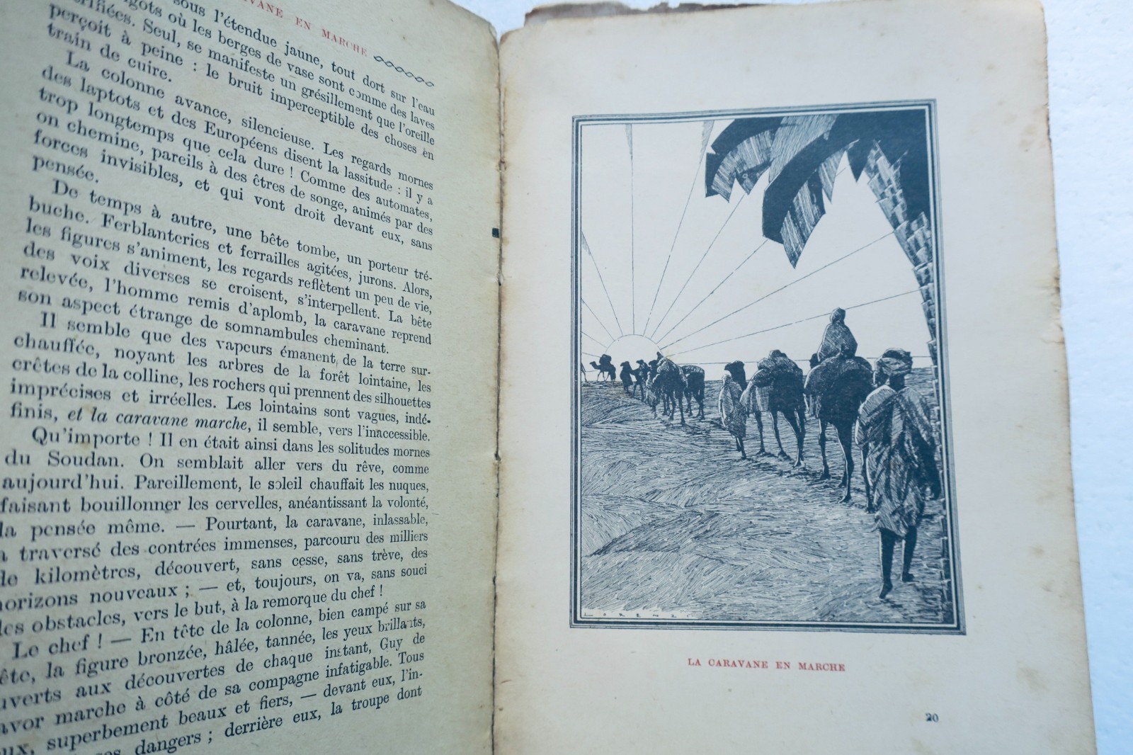 CHAMPSAUR (Félicien). La Caravane en folie. Illustrations de Fabius LORENZI 1926 – Image 4