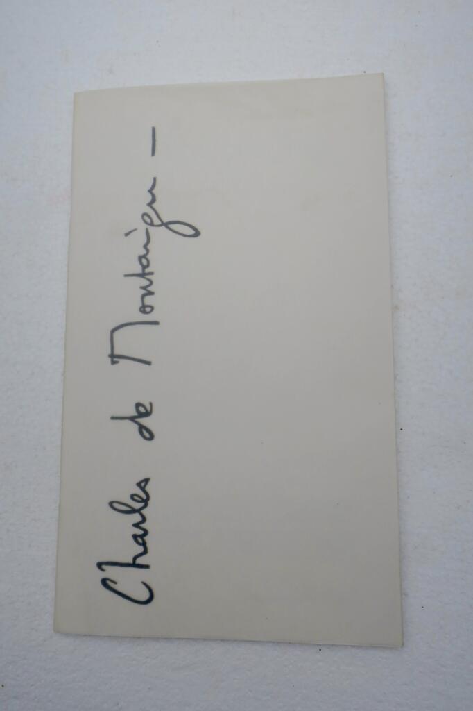 Charles de Montaigu, Skulpturen, Zeichnungen Cajarc 1997