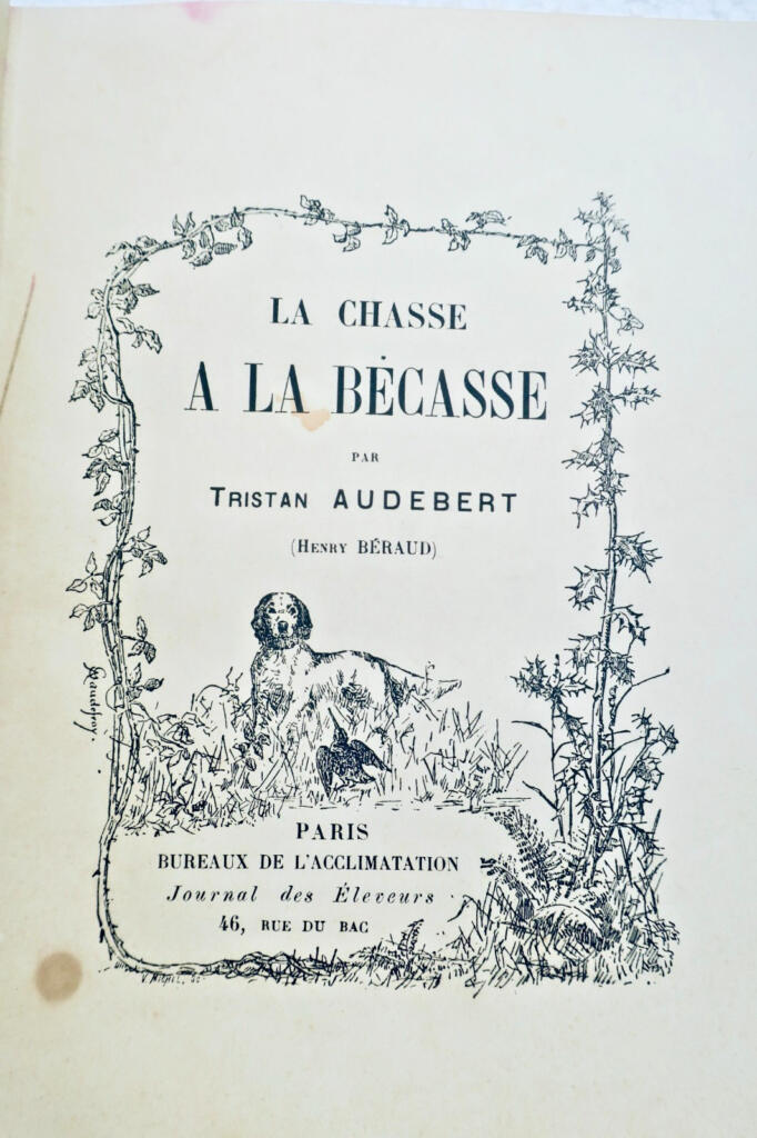 Jagd auf die Bekassine Audebert