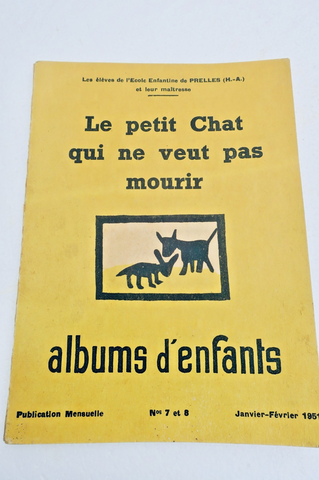 小さな猫の「死なない猫」1951年