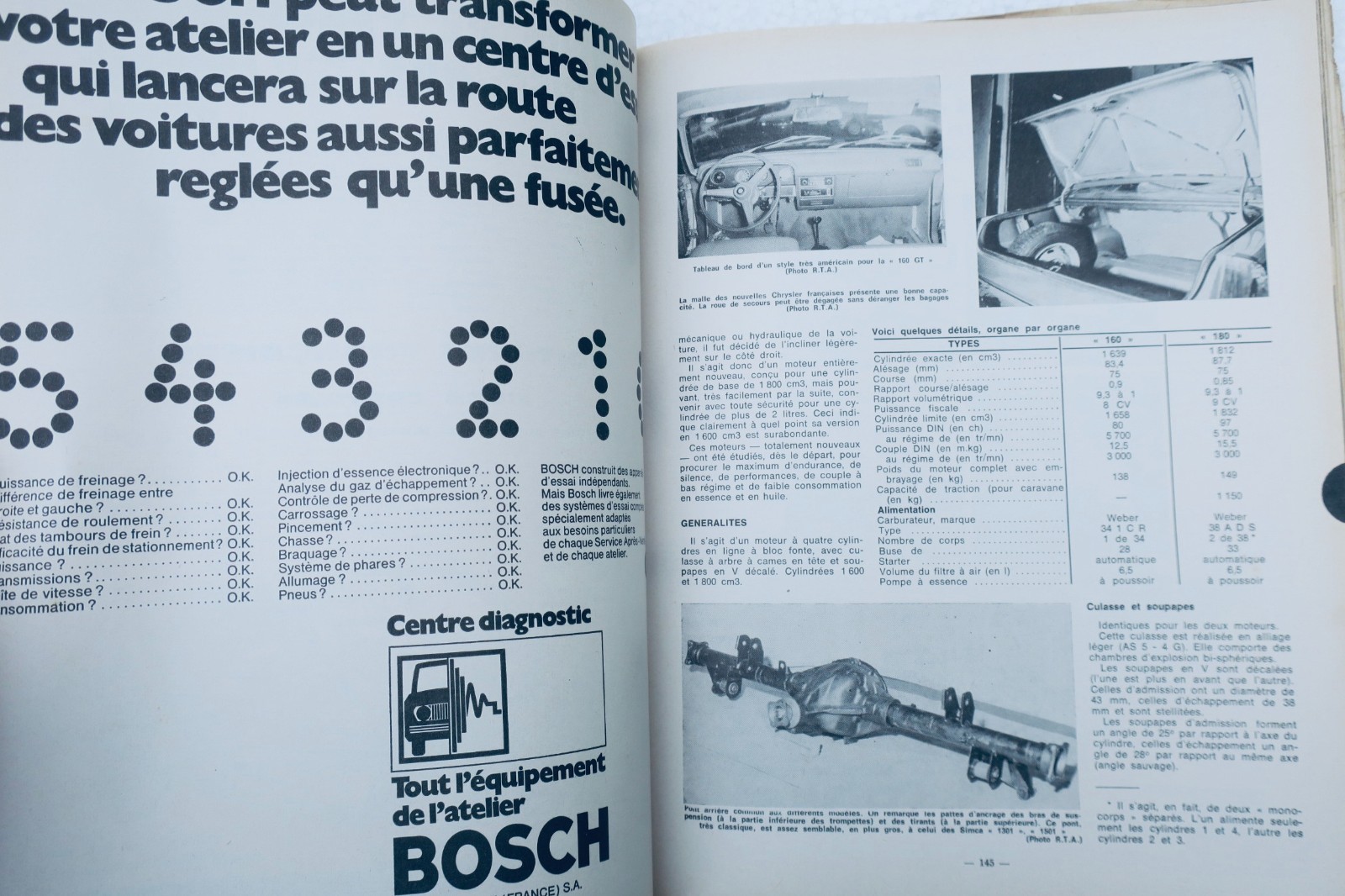 Citroën DS 21 Pallas 70 electronic fuel injection