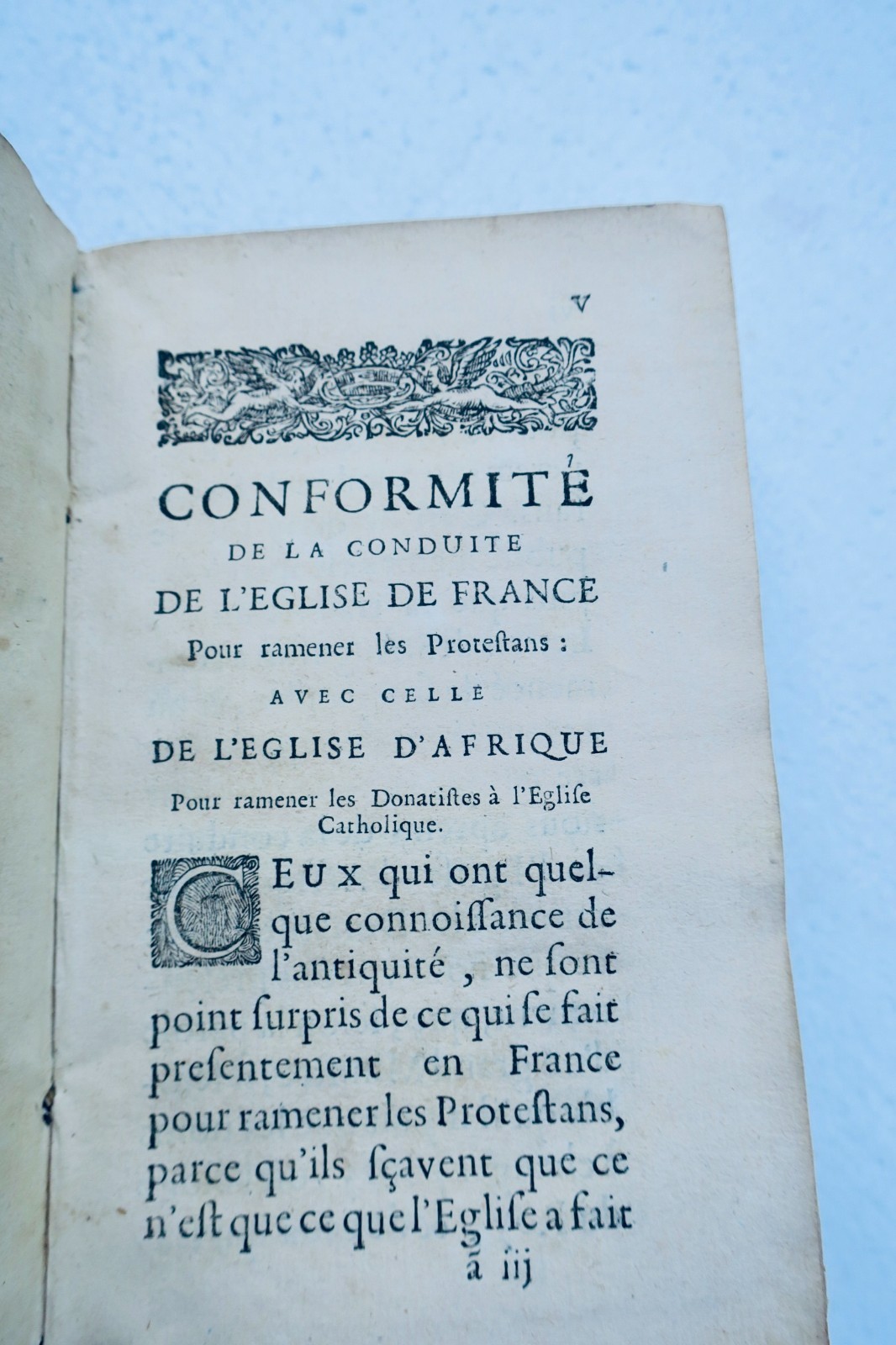 conformité de la conduite de l'Eglise de France pour ramener les protestant 1686 – Image 6
