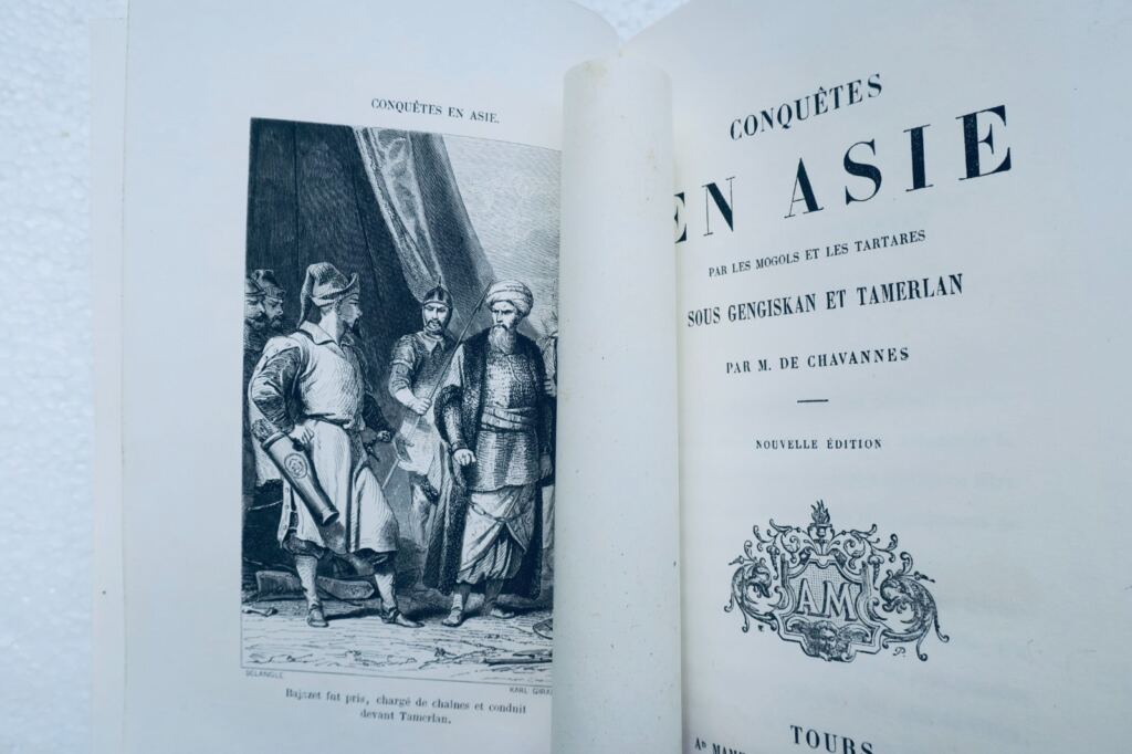 Conquests in Asia by the Mongols and Tartars under Genghis Khan and Tamerlane