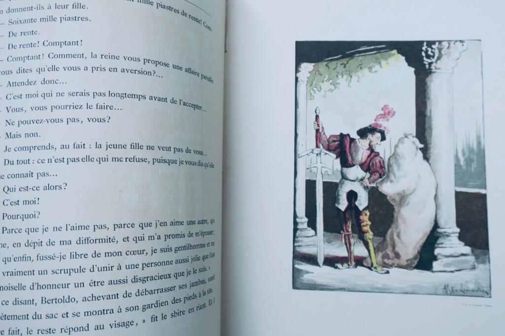 contes et Histoires pour les enfants 1883、Gillotによるイラスト