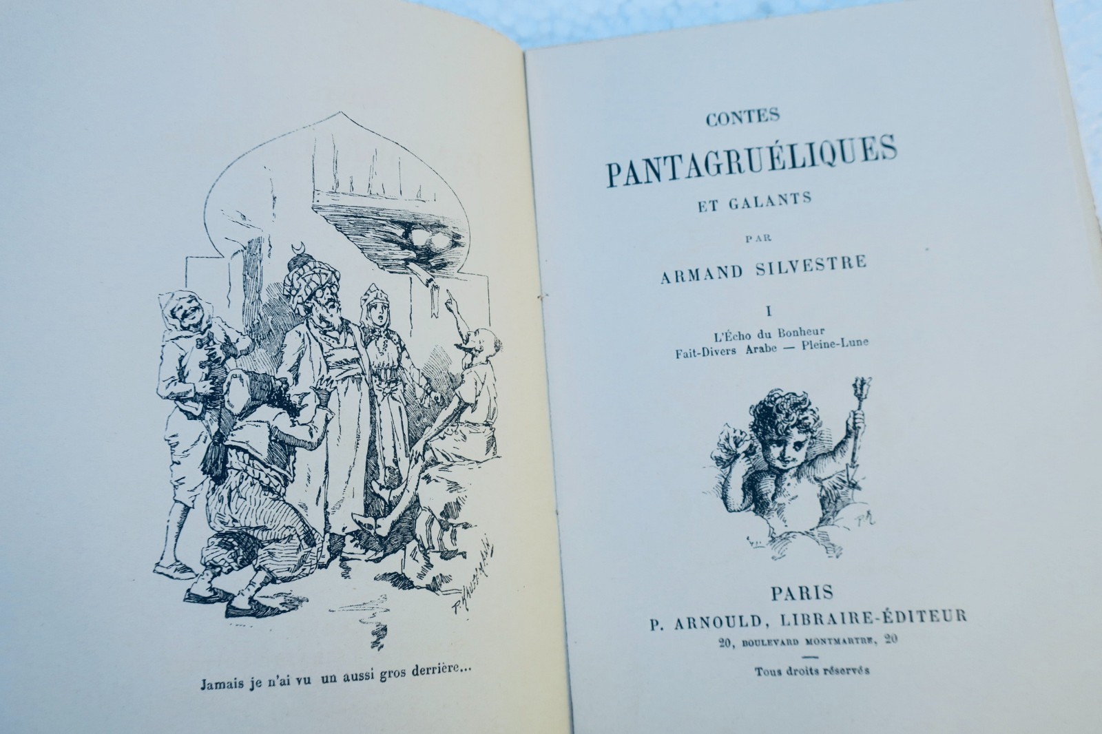 CONTES PANTAGRUELIQUES ET GALANTS 1884 - La Librairie Antique