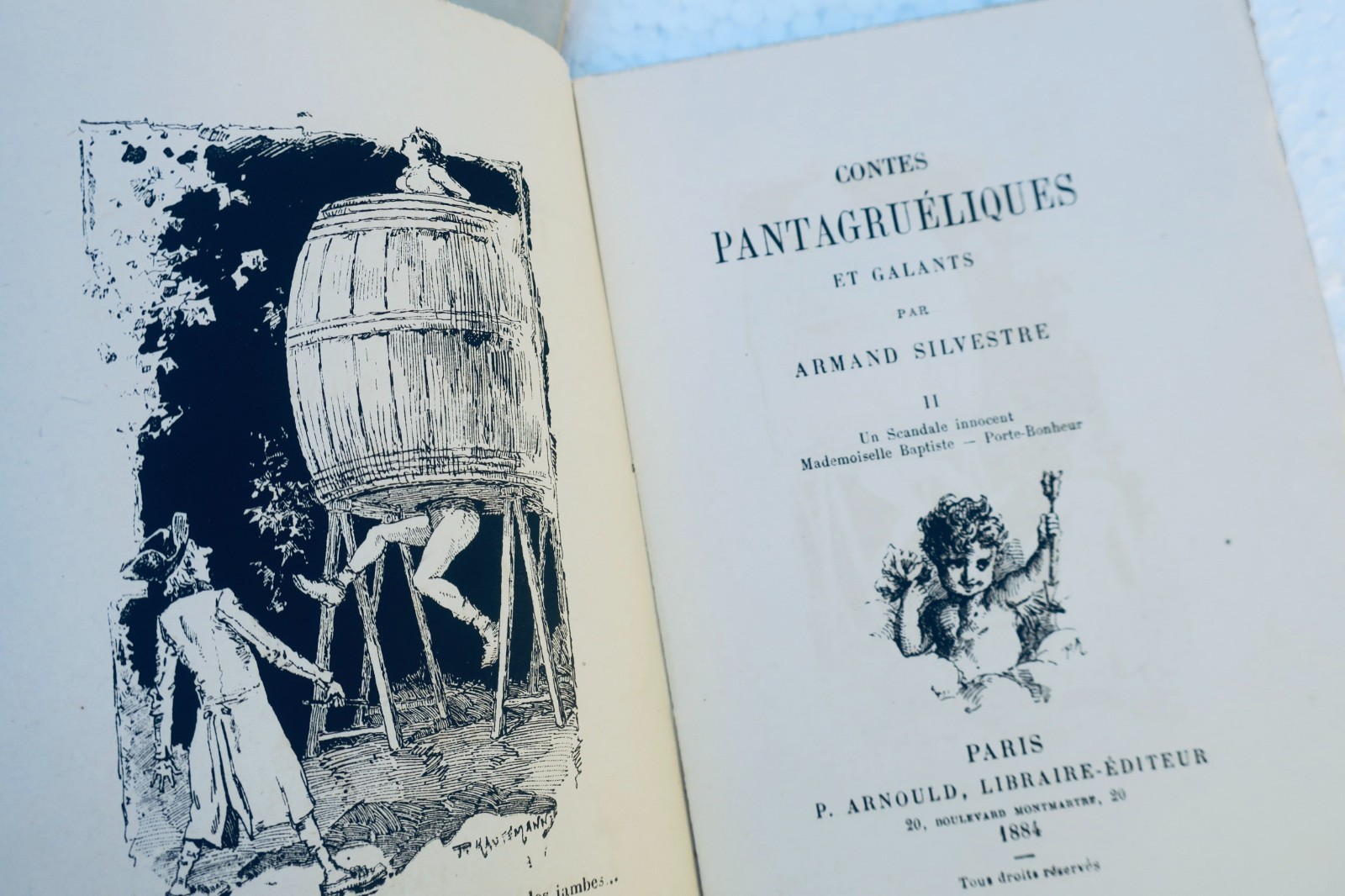 CONTES PANTAGRUELIQUES ET GALANTS 1884