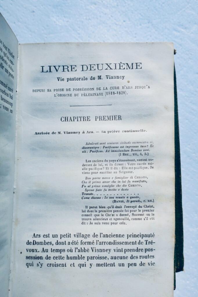 Curé d'Ars. Vie de Jean-Baptiste-Marie Vianney 1874