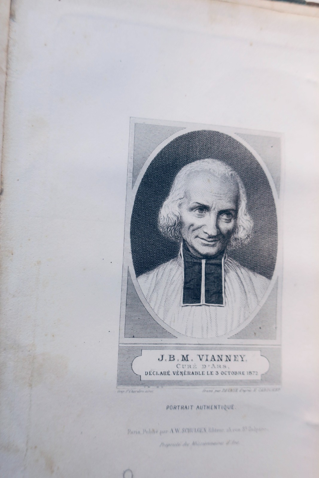 Leben des Jean-Baptiste-Marie Vianney, Kurat von Ars, 1874
