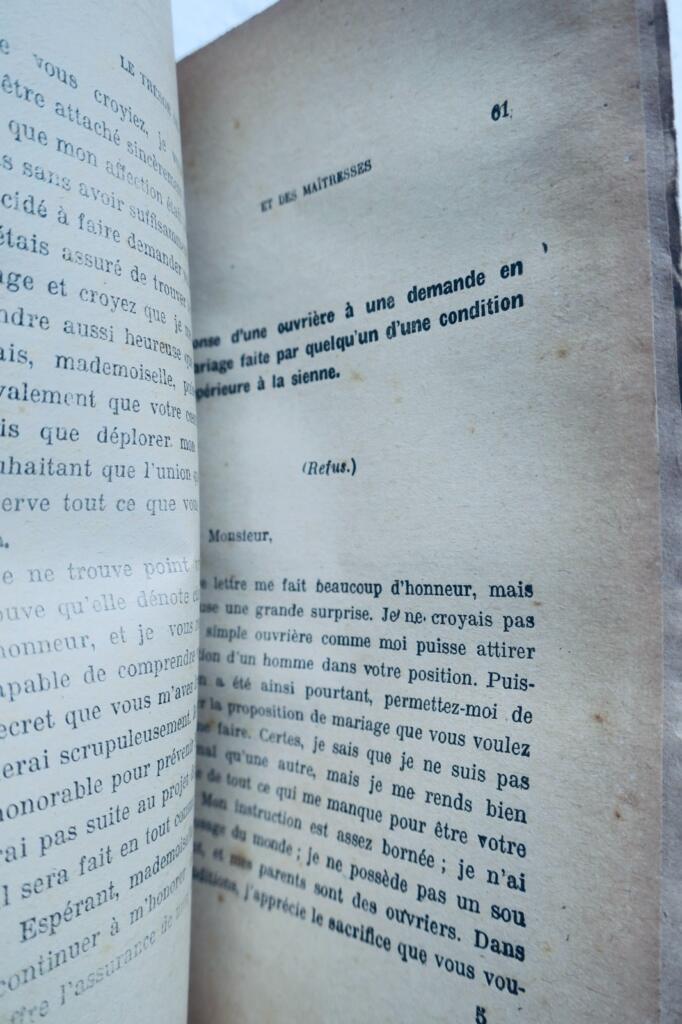curiosa Correspondance galante – Le trésor des amants et des maîtresses