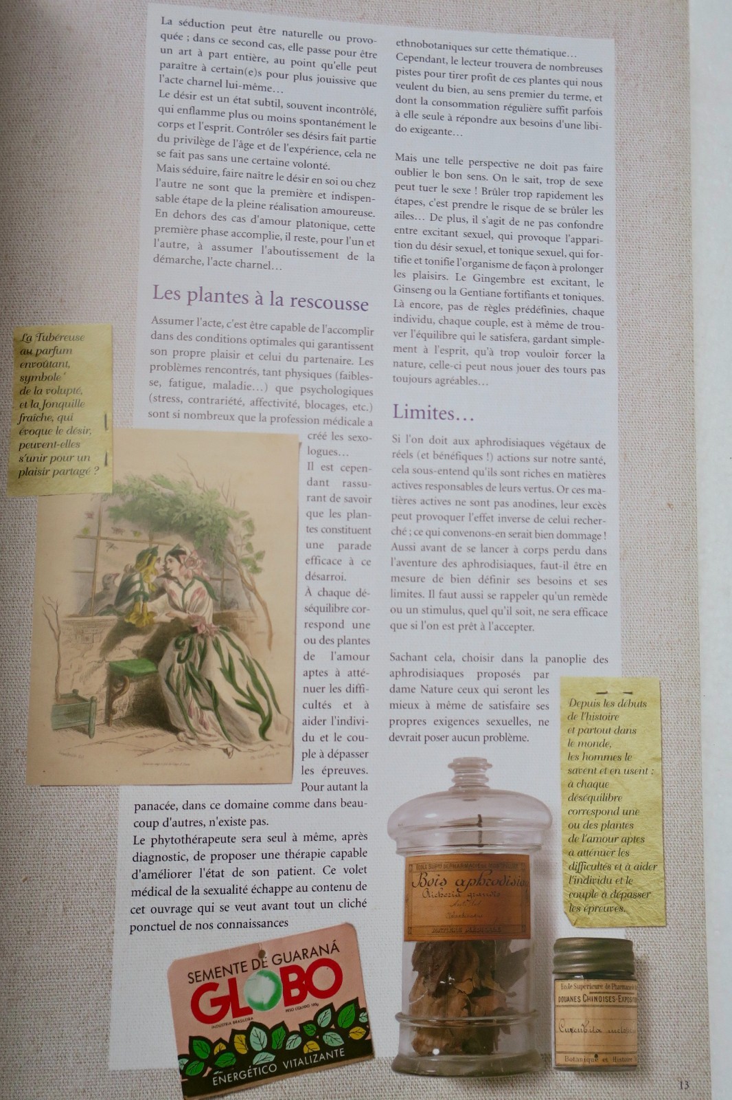 Erotic herbarium of aphrodisiac plants: Stories and legends