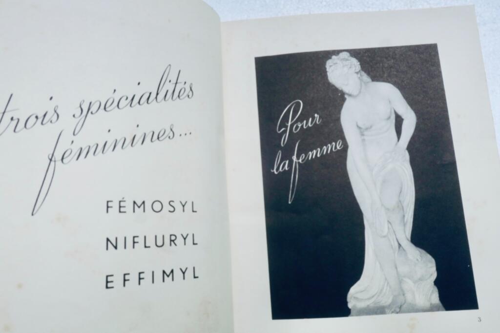 curiosa LA VIE INTIME DE LA FEMME LABORATOIRES PHARMACEUTIQUE