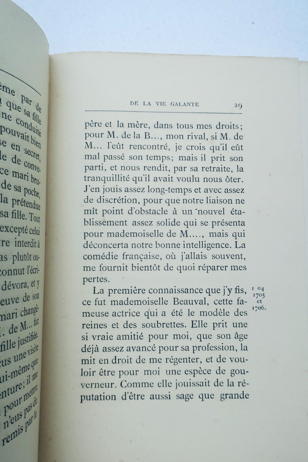 curiosa mémoires de la vie galante Abbé Aunillon Delaunay du Gué 1887 – Image 6
