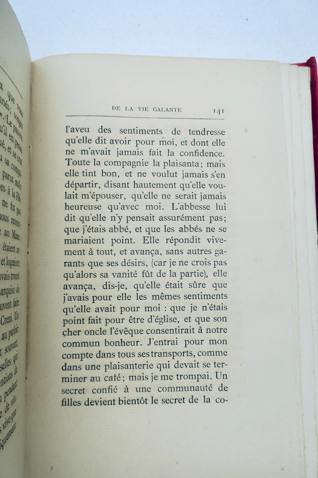 curiosa mémoires de la vie galante Abbé Aunillon Delaunay du Gué 1887 – Image 8
