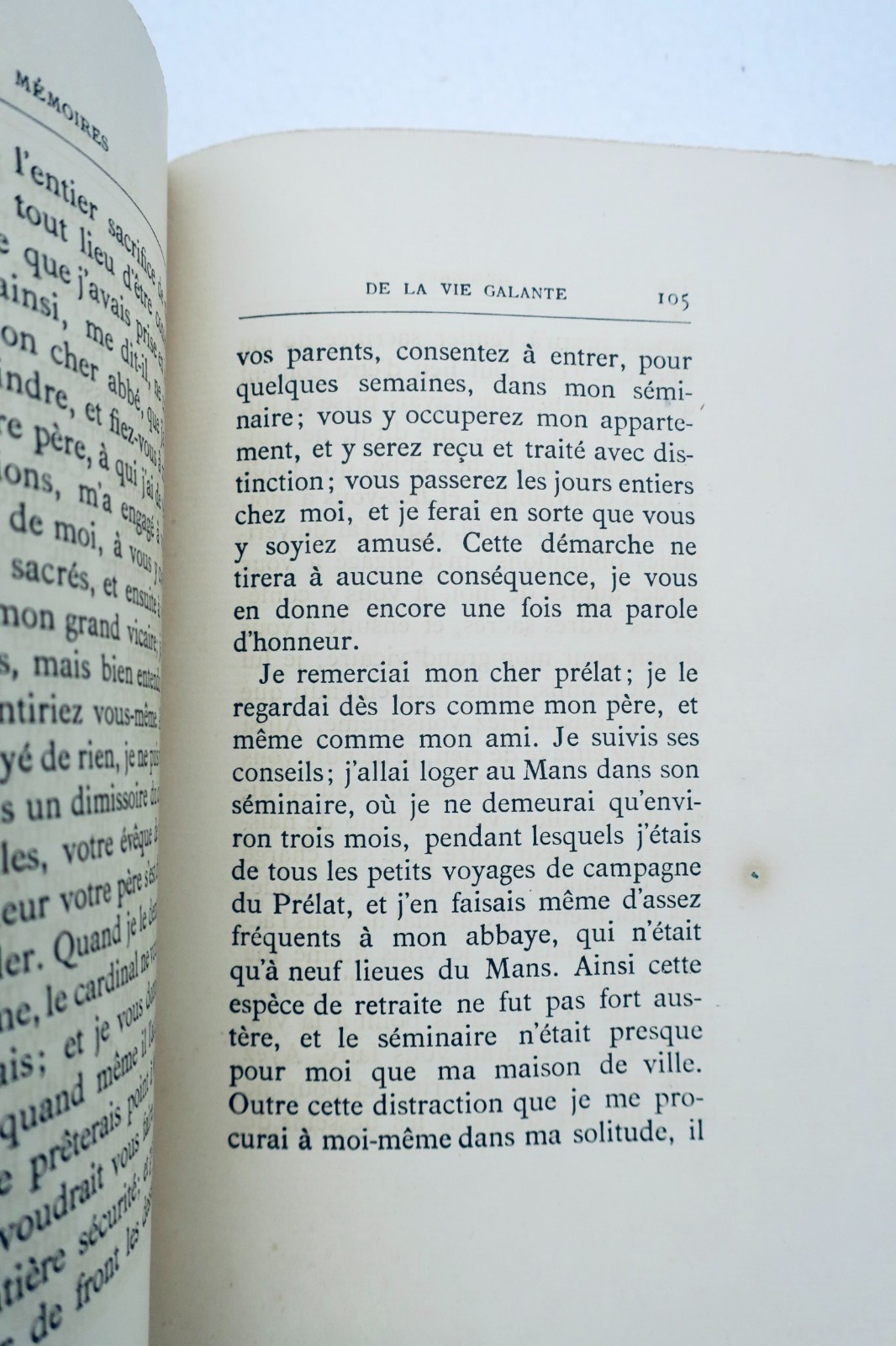 curiosa mémoires de la vie galante Abbé Aunillon Delaunay du Gué 1887 – Image 7