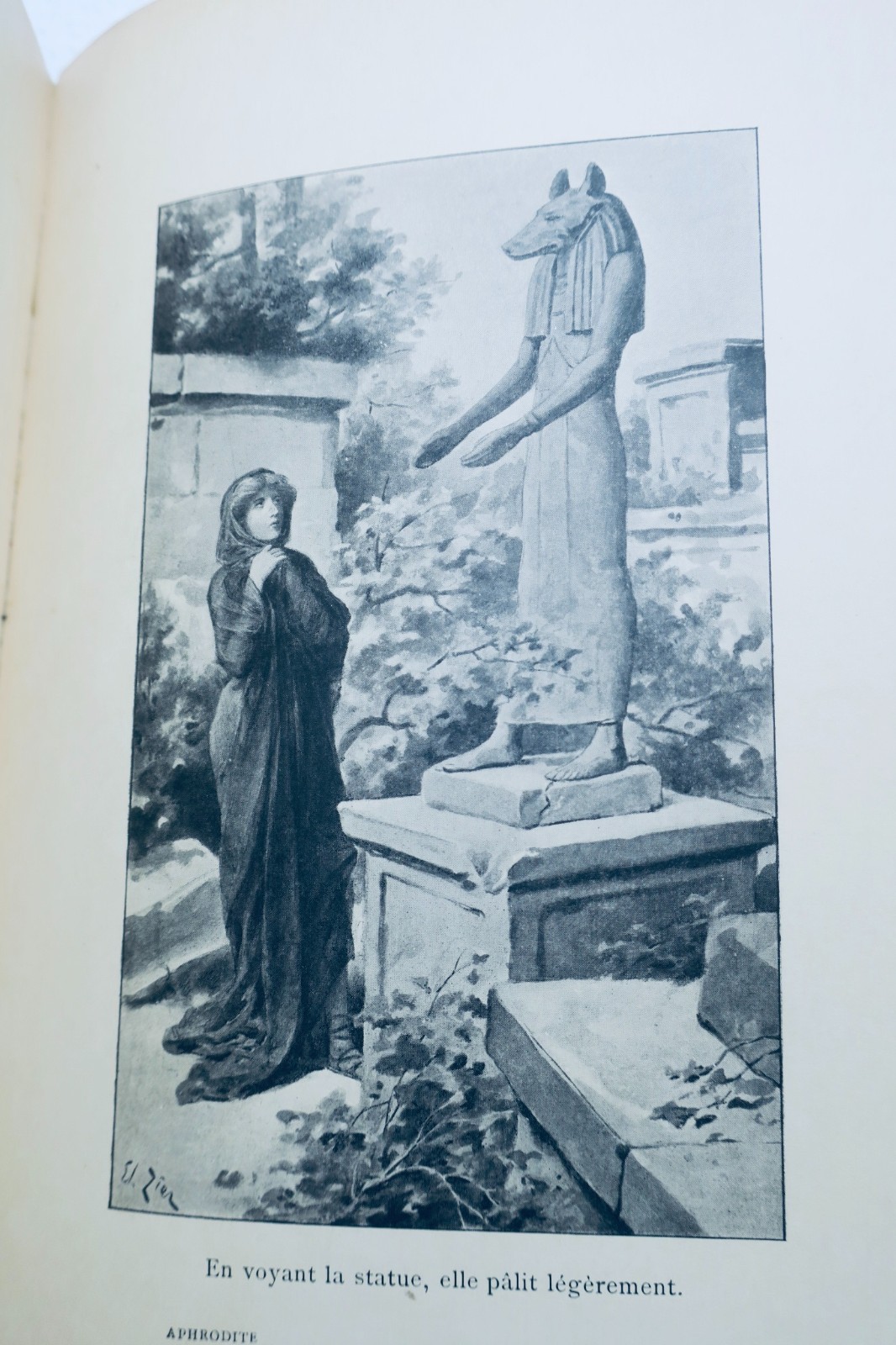 Pierre Louÿs Aphrodite, Illustrationen von Édouard Zier, ex. auf Japan