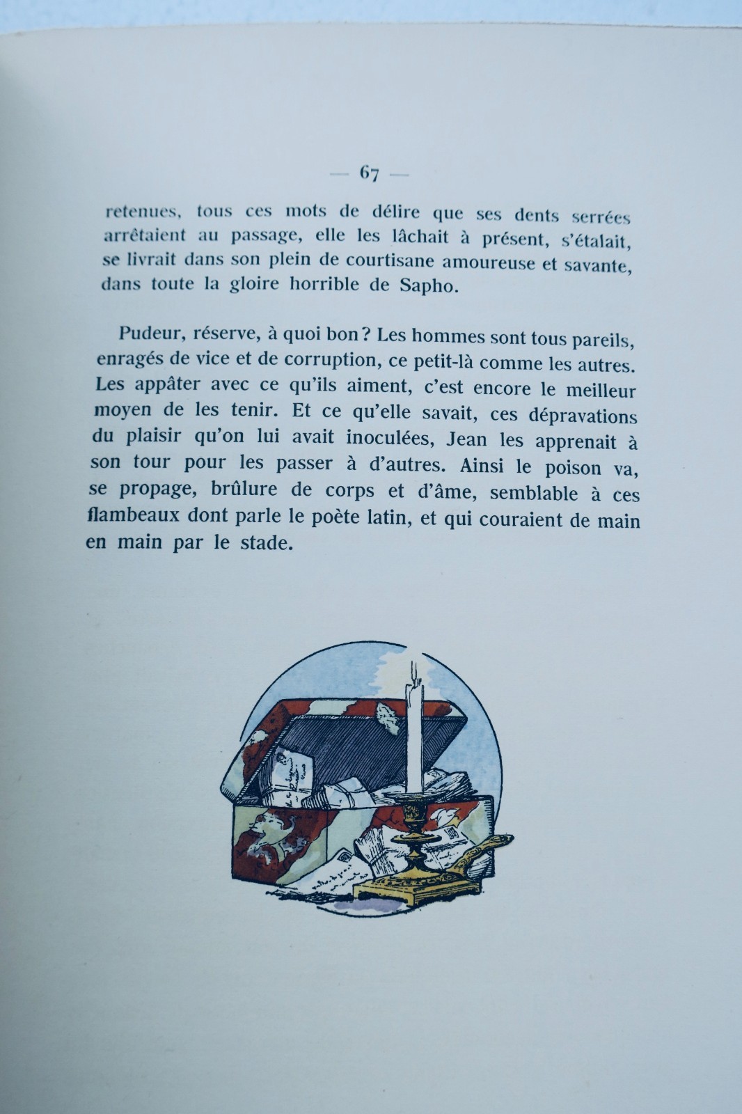 DAUDET, Alphonse SAPHO MOEURS PARISIENNES ill- en couleurs Auguste Leroux – Image 5