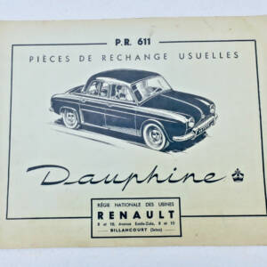 Dauphine 1956 RENAULT PR 611