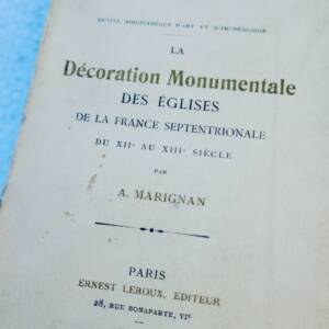 décoration monumentale des églises de la France septentrionale 1911
