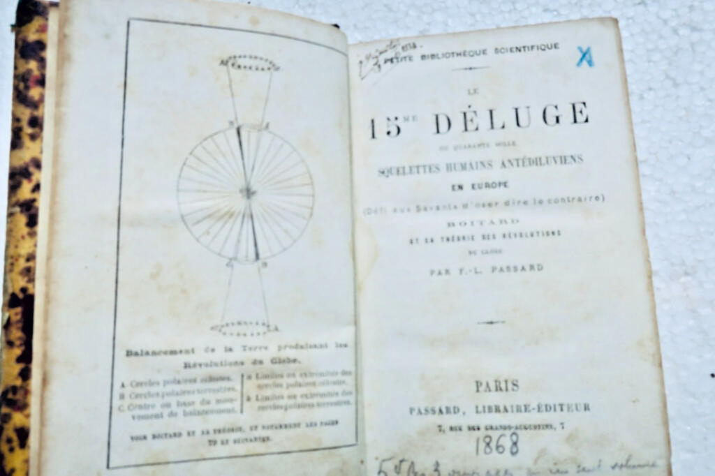 Diluvium 15. Jh. oder 40.000 menschliche prädiluviale Skelette + Geschichte des Menschen