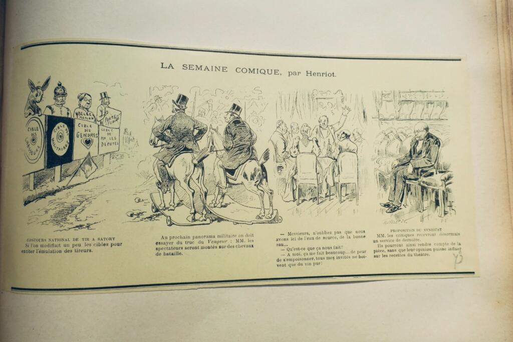Draner LA SEMAINE COMIQUE Henriot 1890–1891–1892