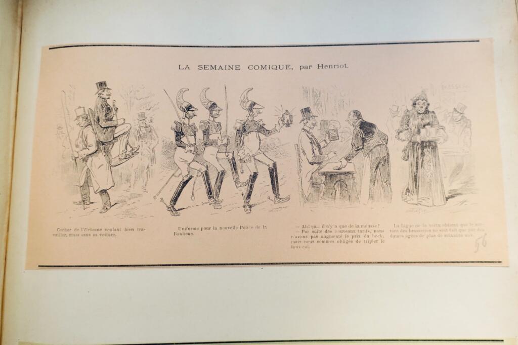 Draner LA SEMAINE COMIQUE Henriot 1890–1891–1892