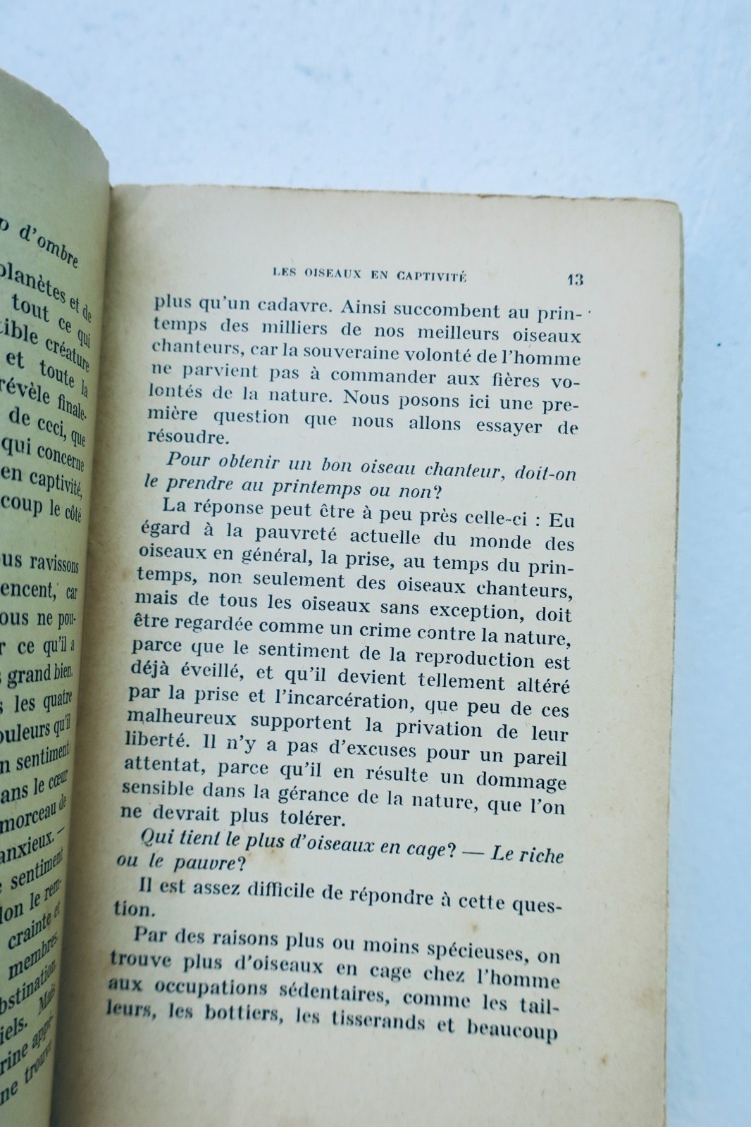 éleveur d'oiseaux ou art de l'oiselier 1914 Roret – Image 3