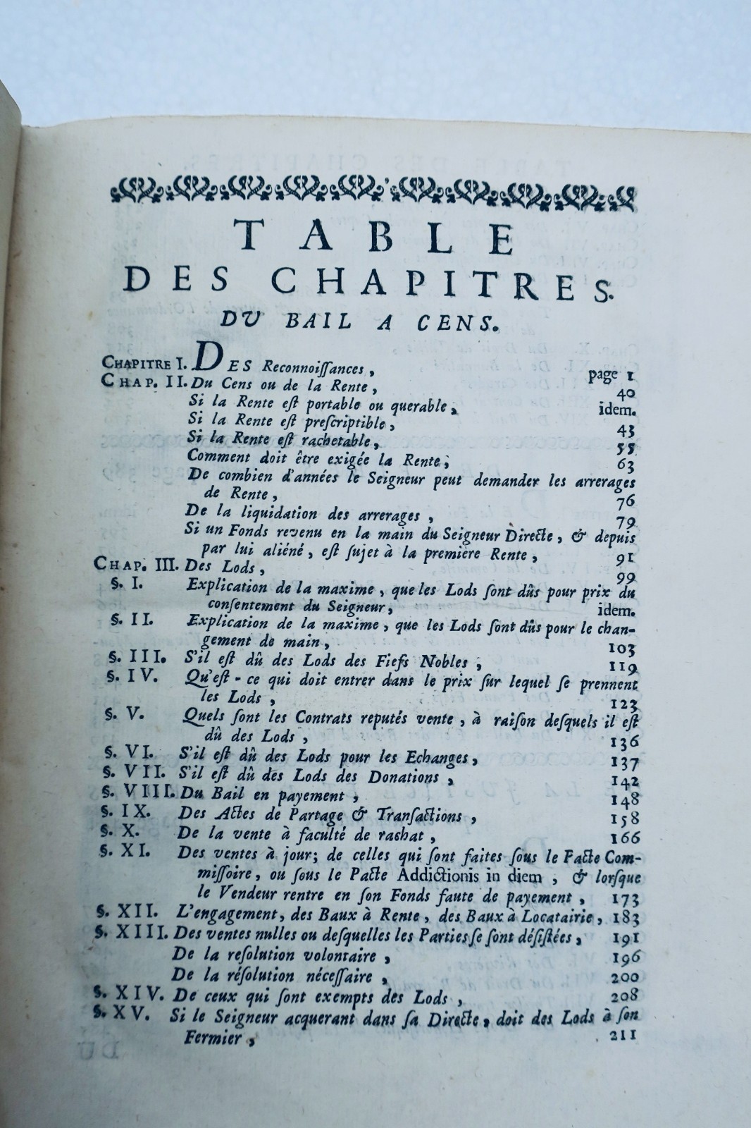 féodale TRAITÉ DES DROITS SEIGNEURIAUX ET DES MATIÈRES FÉODALES 1751 – Image 8