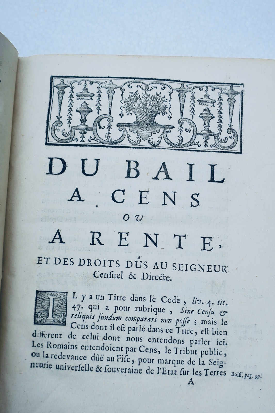 féodale TRAITÉ DES DROITS SEIGNEURIAUX ET DES MATIÈRES FÉODALES 1751 – Image 9
