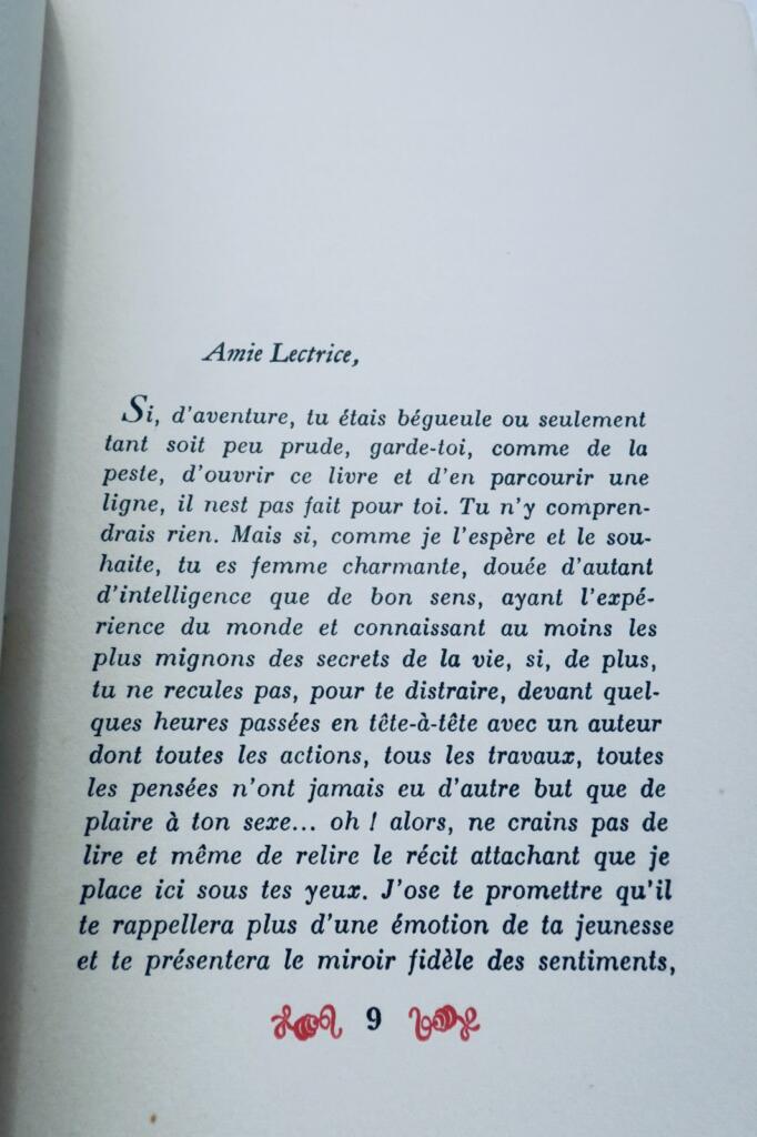 Feydeau, Mémoires einer jungen Dame aus gutem Hause, von ihr selbst verfasst