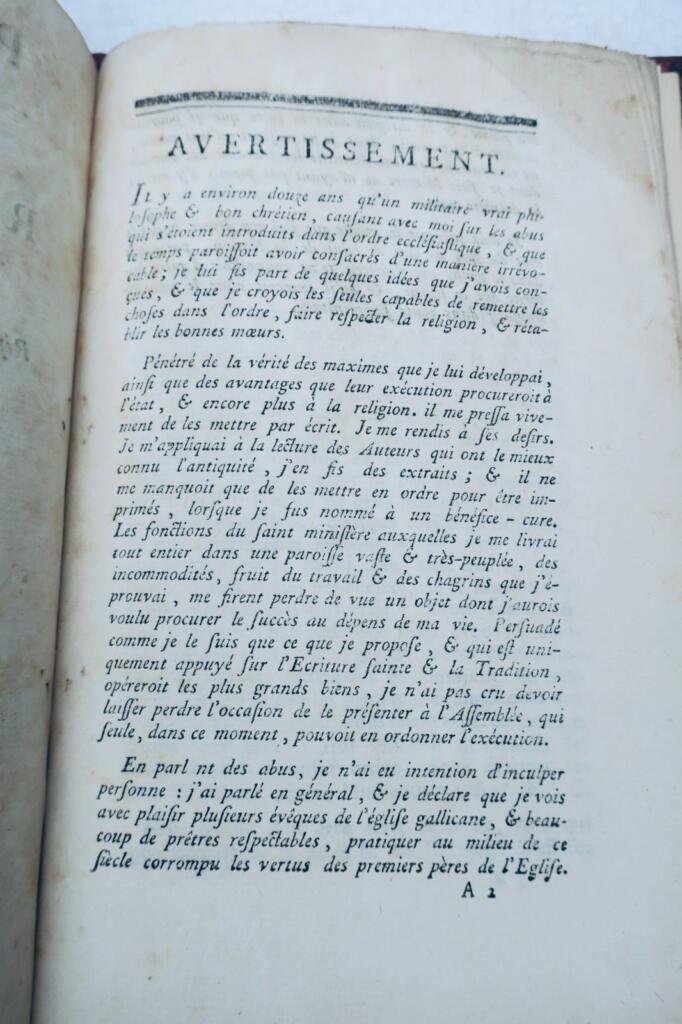 財政 Gouttes projet de réforme 1790 révolution