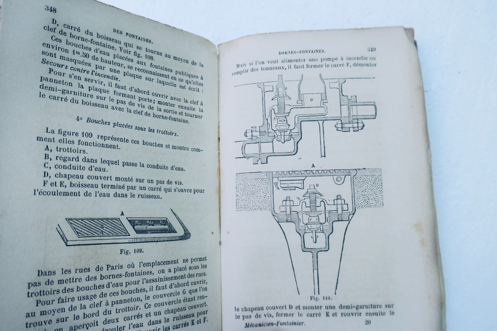 Fontaine: Neues vollständiges Handbuch für den Wasserinstallateur 1882 Roret